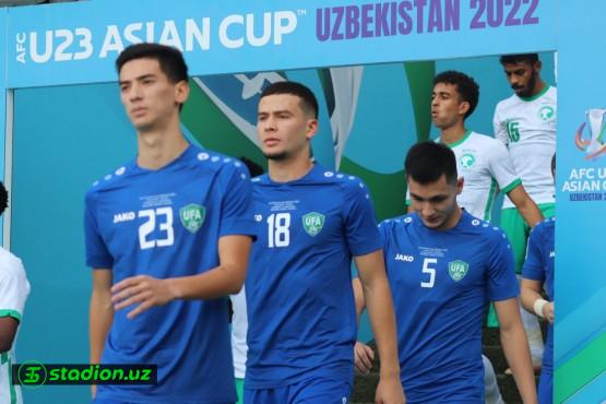 Ўзбекистон U23 - Саудия Арабистони U23 (1-тайм)